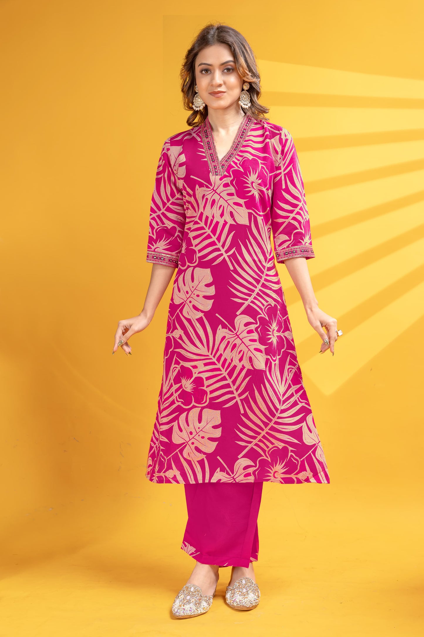 Gulabi Grace Kurti Pant Set